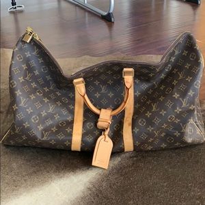Authentic Louis Vuitton Keepall travel bag